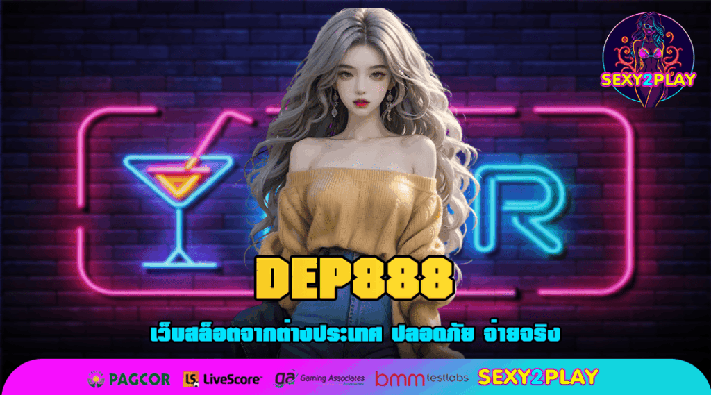 DEP888 ทางเข้า สล็อตเว็บตรง ไม่ผ่านเอเย่นต์ มาใหม่